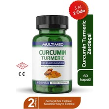 Multimed Curcumin Zerdeçal – İltihap Karşıtı & Eklem Destek Formülü – 60 Kapsül