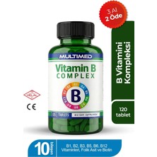 Multimed B Vitamini Kompleksi – Enerji Artırıcı & Sinir Sistemi Destek – 120 Tablet