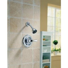 River 13 Serisi Tek Fonksiyonlu Duş Kiti Tek Püskürtmeli Dokunmatik Temiz Duş Başlığı, Krom T13220 (Vana Dahil Değildir)