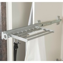 Özbience Raylı Alüminyum Pantolon Askısı, Hafif ve Dayanıklı Tasarım