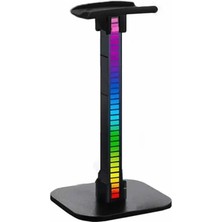 River Masaüstü Oyuncu Kulaklık Rgb Standı ZR715