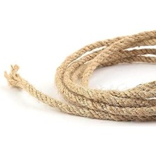 River Jüt Halat Dekor Ipi 5 mm 10 Metre Ip Halat Ip Hasır Ip Jüt Kendir Ip