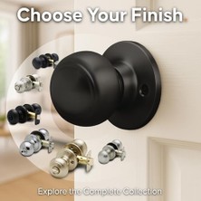 River BK2030SS-3 Top Topuz Gizlilik Işlevi 3 Topuz Çoklu Paket, Paslanmaz Kaplama