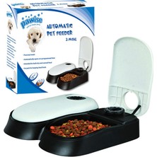 Hnrlishp Pawise Zaman Ayarlı Mama Kabı 2 Li