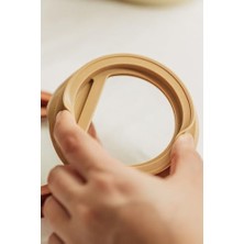 River One Seramik Saklama Kabı Bej 420 ml D-NEONE042-09