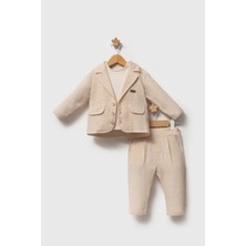 Tongs Baby Erkek 6-24 Ay Stylısh And Comfy 3lü Takım - Bej - 18 - 24 Ay Bej