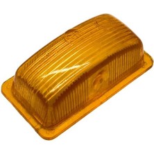 Stopplas Tır Dorse Yan Sallama Lamba Camı (Geçmeli Tip) (Sarı) (74*39 Mm)