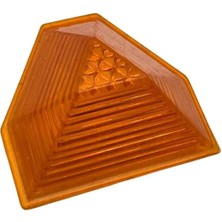 Takoz Lamba Camı Piramit (Sarı)