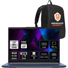 Lenovo Ideapad Slim 5 Intel Core I7 13620H 8gb 4tb SSD 14" Fhd+ W11H Taşınabilir Bilgisayar & Per4 Çanta 83HR000UTRP350