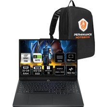 Lenovo Legion 5 Core Ultra 9 275HX RTX 5070 8GB Gaming Laptop 32GB RAM 512GB SSD 15.1" QHD+ 165Hz Win11 Home + Per4 Çanta 83F00024TRP367