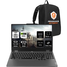 Lenovo Loq Intel Core I5 13450HX 16GB 2tb SSD RTX5060/8GB 100W 15.6" Fhd 144Hz Fdos Taşınabilir Bilgisayar & Per4 Çanta 83JE00XRTRP309
