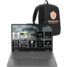 Lenovo Loq Essential i5 13450HX RTX 5050 8GB Gaming Laptop 48GB RAM 256GB SSD 15.6" FHD 144Hz Win11 Pro + Per4 Çanta 83SC000QTRP370