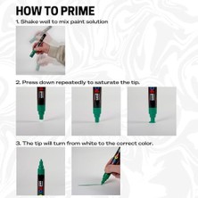 River Pc-1mr Uni Beyaz Boya Marker Kalemler Ultra Ince 0,7 mm Kalibre Uç Ucu Her Yüzeye Yazılır Kumaş Cam Taş Metal Ahşap Plastik