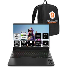 Hp Omen Slim 16 Intel Core Ultra 9 285H 16GB 4tb+4tb SSD RTX5060/8GB 16" Fhd+ 165Hz W11P Taşınabilir Bilgisayar & Per4 Çanta BQ3Z2EAPN432