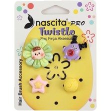 River 4lü Saç Fırça Aksesuarı - 05