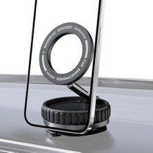 River Kablosuz Araç Içi Cep Telefonu Tutucu Araç Içi Montaj Süper Güçlü Vakumlu Manyetik Telefon Tutucu K11