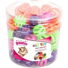 Hnrlishp Pawise  Oy. Plastik Sesli Top 60 Adet Kutulu