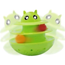 Nunbell Mama Hazneli Yatmaz Sallanan Kedi Köpek Oyuncağı Shaking Circular Turntable Cat And Dog Toy