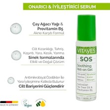 River Sos Cilt Serumu - Akne ve Sivilce Önleyici, Siyah Nokta, Cilt Kızarıklığı, Kaşıntı, Sinek Böcek Isırması Karşıtı Onarıcı Çay Ağacı Yağı ve Provitamin B5 Serumu, Üçlü Ambalaj 30 ml