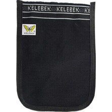 Kelebek Kese Kelebek Osmanlı Kalın Siyah Banyo Hamam Kesesi 25X17 cm Dayanıklı Malzeme ile Etkili Temizlik