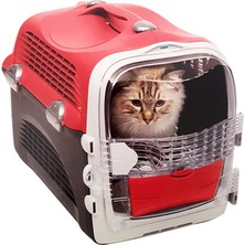 Hagen Catit Hnrlishp Catit Cabrio Carrier Cherry Red