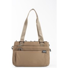 Oldso Sanmorris 6 Bölmeli Su Geçirmez Kadın Paraşüt Kumaş Çapraz ve Omuz Çantası Shopper