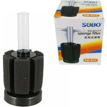Sobo Biyolojik Süngerli Mini Silindir Üretim Filtresi SB-933