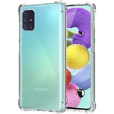 River Galaxy A51 Şeffaf Airbag Antishock Silikon Kılıf