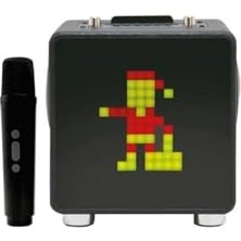 River 15W 11X11 Piksel LED Ekranlı Karaoke Bluetooth Hoparlör Siyah BTS-270