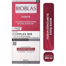 3 Adet Bioblas Forte Şampuan 360 ml