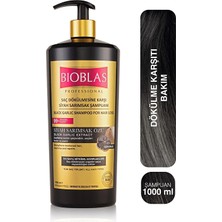 4 Adet Bioblas Şampuan 1000 ml Saç Dökülmesine Karşı Siyah Sarımsak