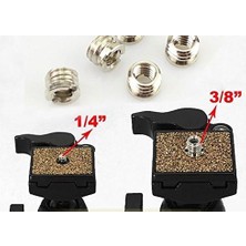 River 1/4 Inç Vidasını 3/8 Inçe Dönüştürücü Vida Adaptörü