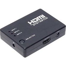 River PM-6853 3 Giriş 1 Çıkış HDMI Swıtcher Toplayıcı Kuman