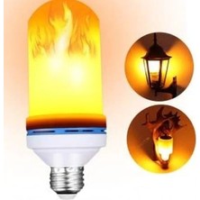 Tamled Newlight 7W LED Alev Ampul E-27 Duy Tipi 3 Foksiyonlu Alev Etkili Ampul