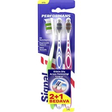 Signal Sıgnal Perfomans 2+1 Orta Diş Fırçası 3 Adet