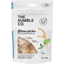4 Adet Humble Kürdanlı Diş Ipi Nane 50'li