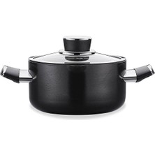 2 Adet Korkmaz Lena Tencere 20X10,5 cm