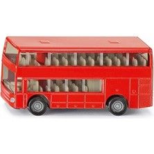 3 Adet Siku Double Decker Bus 1321