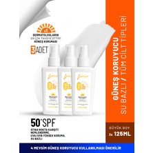 Lavoisier 50 SPF Yüksek Korumalı Yüz Ve Vücut Güneş Kremi 125Ml x 3'lü Set Avantaj Paket