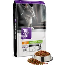 Fullcat Gurme Renkli Taneli Tavuk Etli Yetişkin Kedi Maması 15 kg