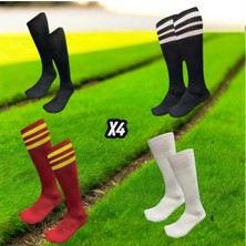 Allians Renkli ve Rahat 4'lü Spor Çorap Paketi, Çocuk ve Yetişkinler Için Ideal