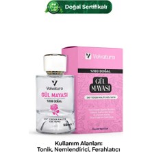 Velvatura Gül MAYASI %100 Doğal Aydınlatıcı ve Gözenek Sıkılaştırıcı 100 ml Saf Gül Suyu Arındırıcı Tonik