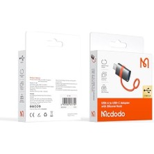 River OT-3810 Usb-C Otg Adaptör - USB 3.0 Yüksek Hızlı Veri Aktarımı - Type-A'dan Type-C'ye Dönüştürücü - Siyah