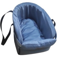 Mor Lama Kedi Köpek Araç Koltuğu Bebe Mavisi Renk 42X32X27