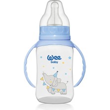 744 Wee Baby Kulplu Pp Biberon 150ML Mavi