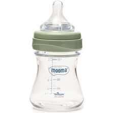 Mooma Neutra Tritan Biberon 150 ml 0-6 Ay Yavaş Akış Çağla Yeşili (2 Adet)
