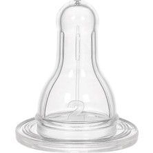Wee Baby Silikon Biberon Emziği 6-18 Ay (3 Adet)