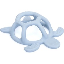 Pandish Tortoise Silikon Diş Kaşıyıcı Buz Mavisi (4 Adet)