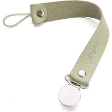 Kidful Bitkisel Boyalı Emzik Askısı - Sage (2 Adet)