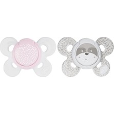 Chicco 2'li Physio Comfort Kız Bebek Emzik 0-6 Ay (2 Adet)